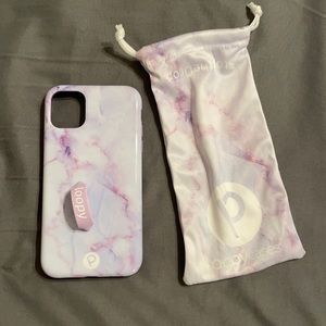 NWOT - IPhone 11 Pro Loopy Case - Purple Marble